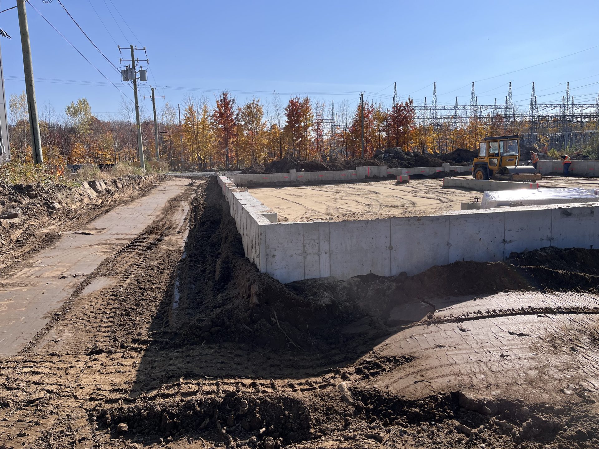 Construction du nouveau garage Charex à Saint-Canut – photo 2 – Charex