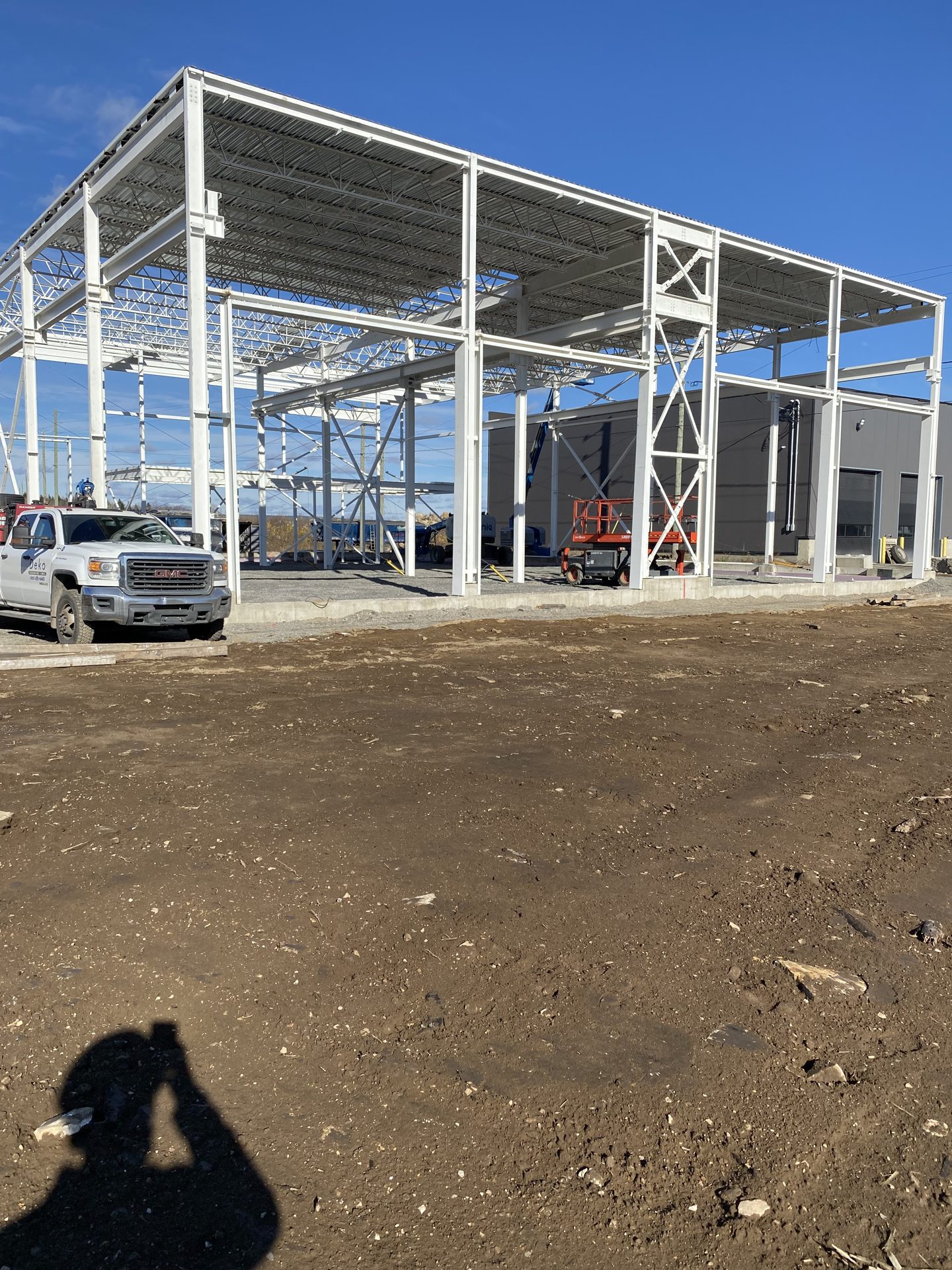 Construction du nouveau garage Charex à Saint-Canut – photo 4 – Charex