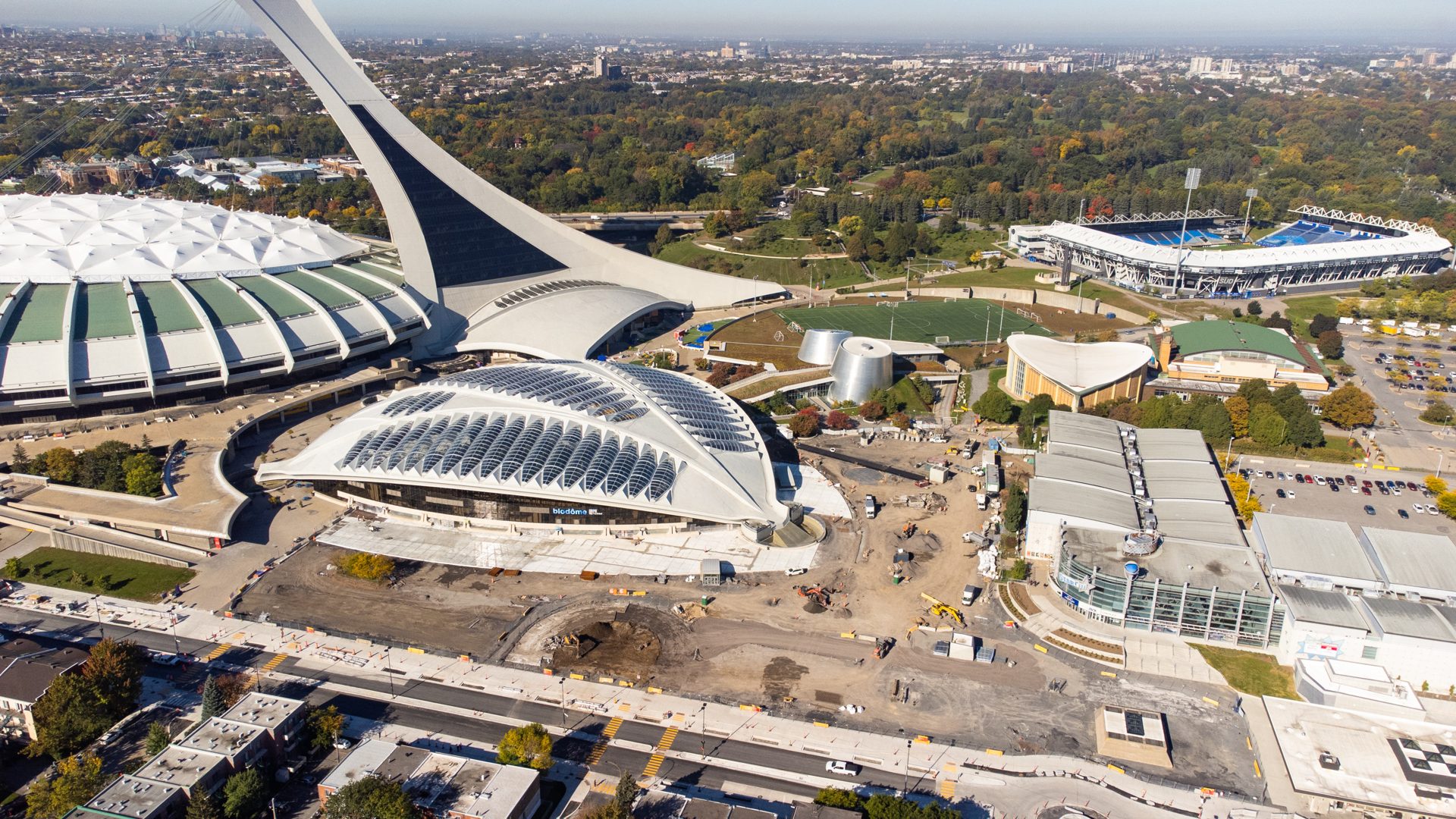 Réaménagement des accès Viau au Stade olympique – photo 2 – Charex