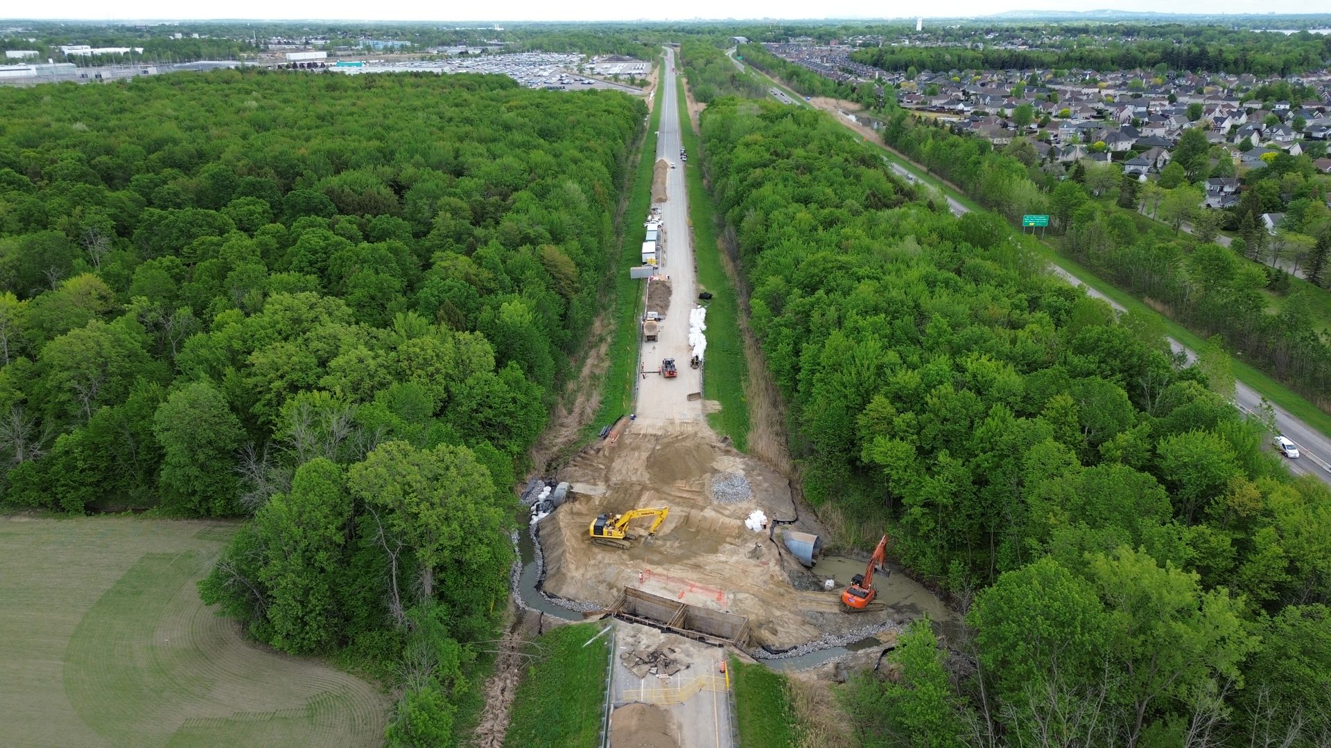 Réfection du ponceau de l’autoroute 640 – photo 3 – Charex